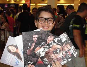 Igor Fernandes, 11 anos, fã de MMA (Foto: Marcelo Russio)