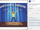 Ricky Martin anuncia lançamento de seu primeiro livro infantil 
