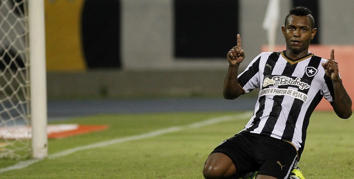 Jobson, Botafogo x Resende (Foto: Vitor Silva / SSPress)