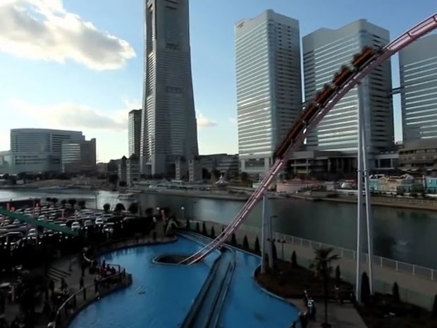 A atração fica em Yokohama (Foto: Reprodução/Youtube/antinbath)