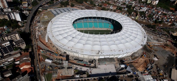 Arena Fonte Nova em 27/02/2013 (Foto: Elói Corrêa / Governo da Bahia / Divulgação)