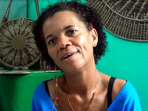 Sandra Matos é uma das líderes da comunidade quilombola de Dandá (Foto: Danutta Rodrigues/G1)