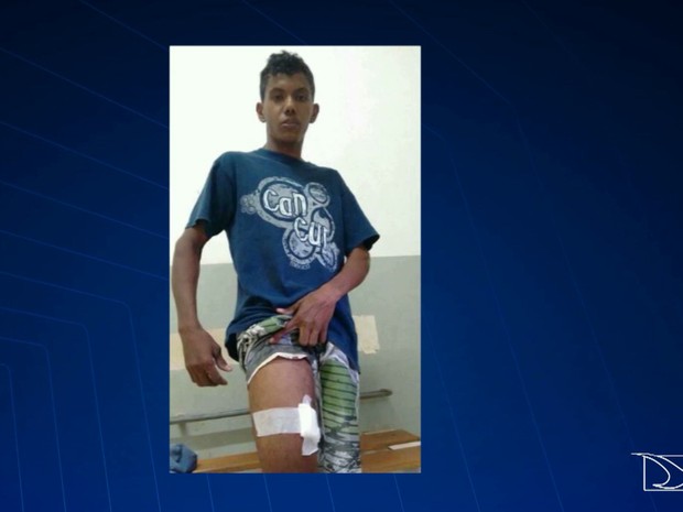 Felipe Nascimento da Conceição tem 23 anos e foi preso dentro de um hospital em Caxias (Foto: Reprodução/TV Mirante) Felipe Nascimento da Conceição tem 23 anos e foi preso dentro de um hospital em Caxias (Foto: Reprodução/TV Mirante)