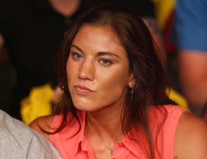 Hope Solo UFC MMA Johnson x Moraga (Foto: Getty Images) Hope Solo UFC MMA Johnson x Moraga (Foto: Getty Images)