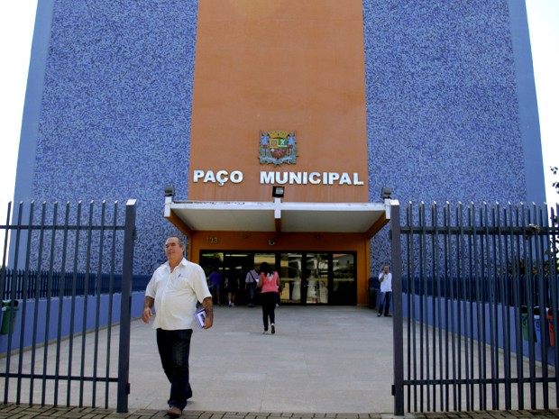 Paço Municipal de São José dos Campos (Foto: Carlos Santos/G1)