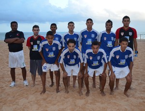 Gama, campeão do 1º turno do Paraibano de Futebol de Areia (Foto: Expedito Madruga)