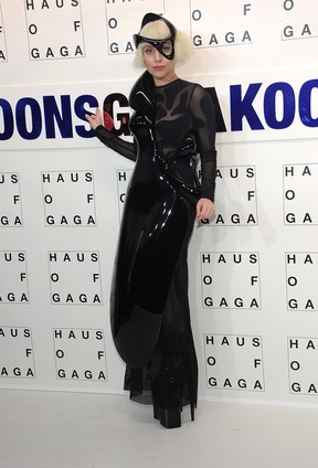 Lady Gaga em evento em Nova York, nos Estados Unidos (Foto: Brad Barket/ Getty Images/ AFP)