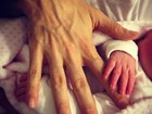 Fernando Scherer posta foto da filha: 'Mãos alongadas como as do pai'