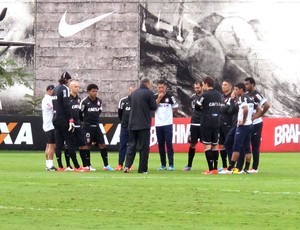 Tite treino Corinthians elenco (Foto: Diego Ribeiro)