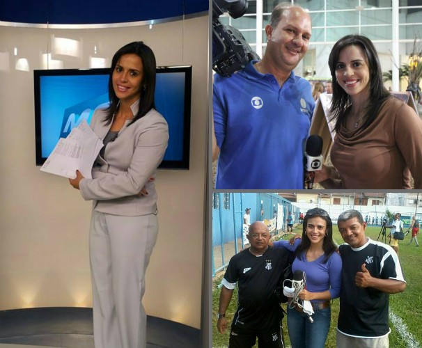 A repórter Ana Carolina Ferreira tem 10 anos de profissão nas afiliadas Globo. (Foto: Arquivo Pessoal)