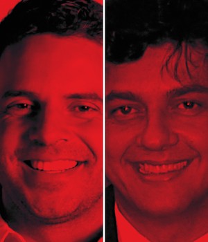 PARCEIROS Marcelo Fiche, chefe de gabinete de Mantega (à dir.), levou o amigo Humberto Alencar (à esq.) à assessoria da Fazenda. Ambos deram início à contratação da Partners (Foto: -) PARCEIROS Marcelo Fiche, chefe de gabinete de Mantega (à dir.), levou o amigo Humberto Alencar (à esq.) à assessoria da Fazenda. Ambos deram início à contratação da Partners (Foto: -)