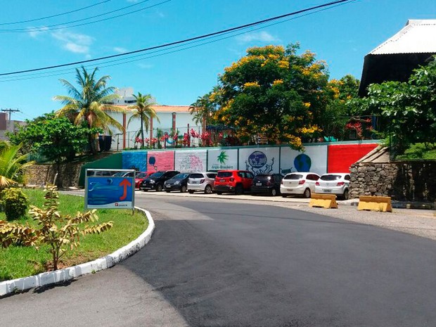 Escola fica no bairro de Patamares, em Salvador (Foto: Arquivo pessoal)