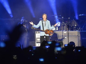 Paul McCartney  faz show e leva público ao delírio, espírito santo (Foto: Edson Chagas/A Gazeta)