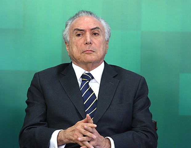 O presidente interino Michel Temer (Foto: Jorge William/Agência O Globo)