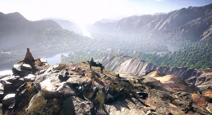 Ghost Recon apresentou um visual impressionante (Foto: Reprodução/TechTudo)