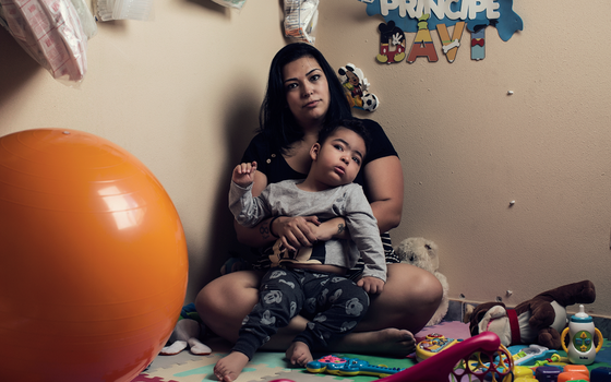 Tauana Camargo,desempregada e mãe de David,2 anos (Foto: Julia Rodrigues/ÉPOCA)