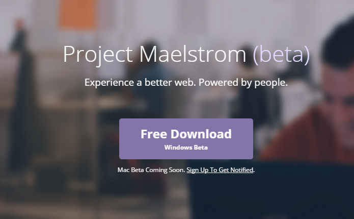 Maelstrom enfim foi liberado para usuários testarem (Foto: Divulgação)