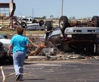 Novos tornados matam 12 nos Estados Unidos (Joe Raedle/Getty Images/AFP)