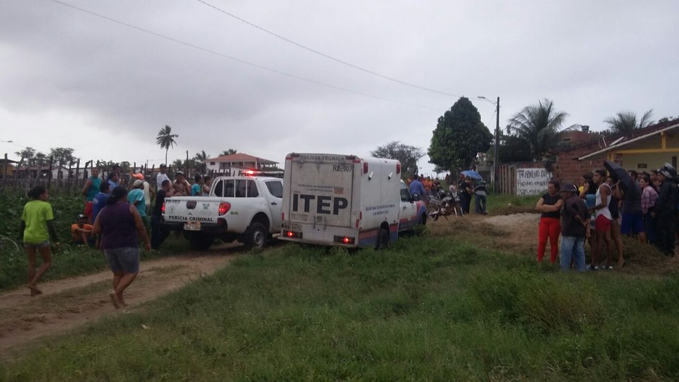 Um dos crimes aconteceu no Pajuçara, onde a vítima trabalhava capinando. (Foto: Sérgio Henrique Santos / Inter TV Cabugi)