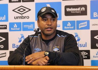 Roger Machado Grêmio (Foto: Eduardo Moura/GloboEsporte.com)