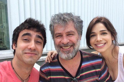 Gabriel Godoy, Leopoldo Pacheco e Sabrina Petraglia (Foto: Arquivo pessoal)