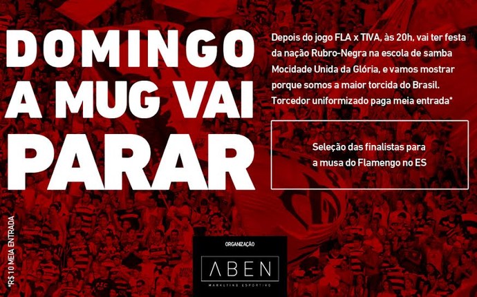 Torcedores do Flamengo no Espírito Santo se orgnizam para festa em escola de samba (Foto: Divulgação/Aben Marketing Esportivo)