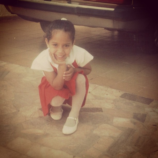 Mulher Melão quando criança (Foto: Reprodução/ Instagram)