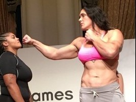 Gabi Garcia bate 111kg para o Rizin, e tamanho impressiona (Reprodução)