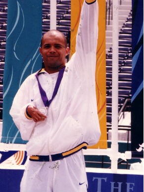 Douglas Amador Olimpíada de Atlanta (Foto: Divulgação)