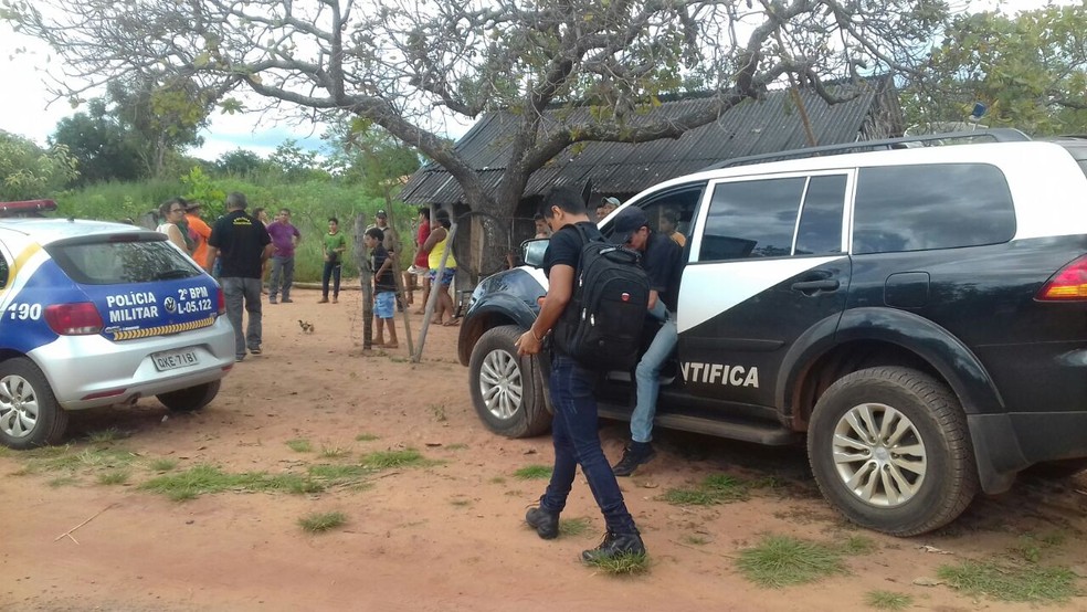 Homem foi morto a tiros em povoado (Foto: Elder Silva/Divulgação)