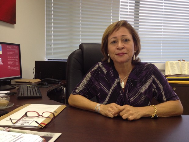 Denise Bonfim é considerada a primeira presidente da Câmara Criminal do TJAC (Foto: Veriana Ribeiro/G1)