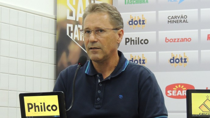 Carlos Kila executivo de futebol Criciúma (Foto: João Lucas Cardoso)