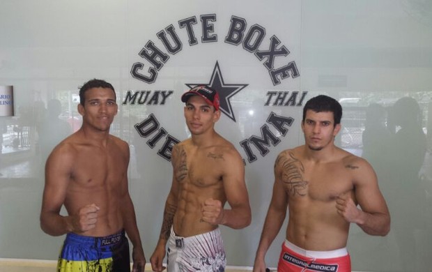 Charles do Bronx, Lucas Mineiro e Felipe Sertanejo (Foto: Arquivo pessoal)