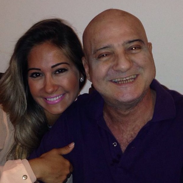 Mayra Cardi com o pai (Foto: Reprodução/ Instagram)