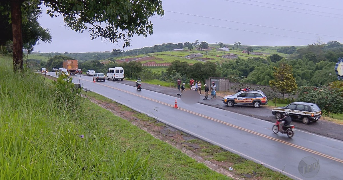 Pedestre morre atropelado por van na rodovia MG-167, em ... - Globo.com