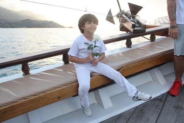 O enteado de Alexandre Frota, Enzo (Foto: Rodrigo dos Anjos/Ag News)