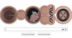 Já entrou no Google hoje? Veja quem é o homenageado da vez (Doodle faz homenagem à bióloga britânica (Foto: Google))