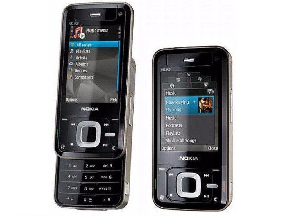 N81 tinha teclado slide e destaque para jogos e músicas  (Foto: Divulgação/Nokia)