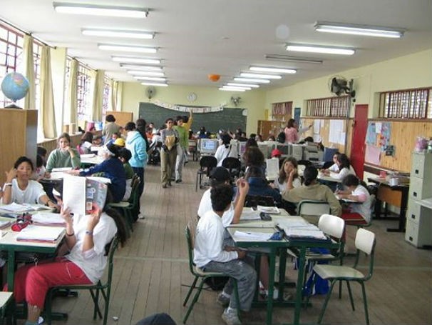 Escola Municipal Desembargador Amorim Lima, em São Paulo (Foto: Divulgação)