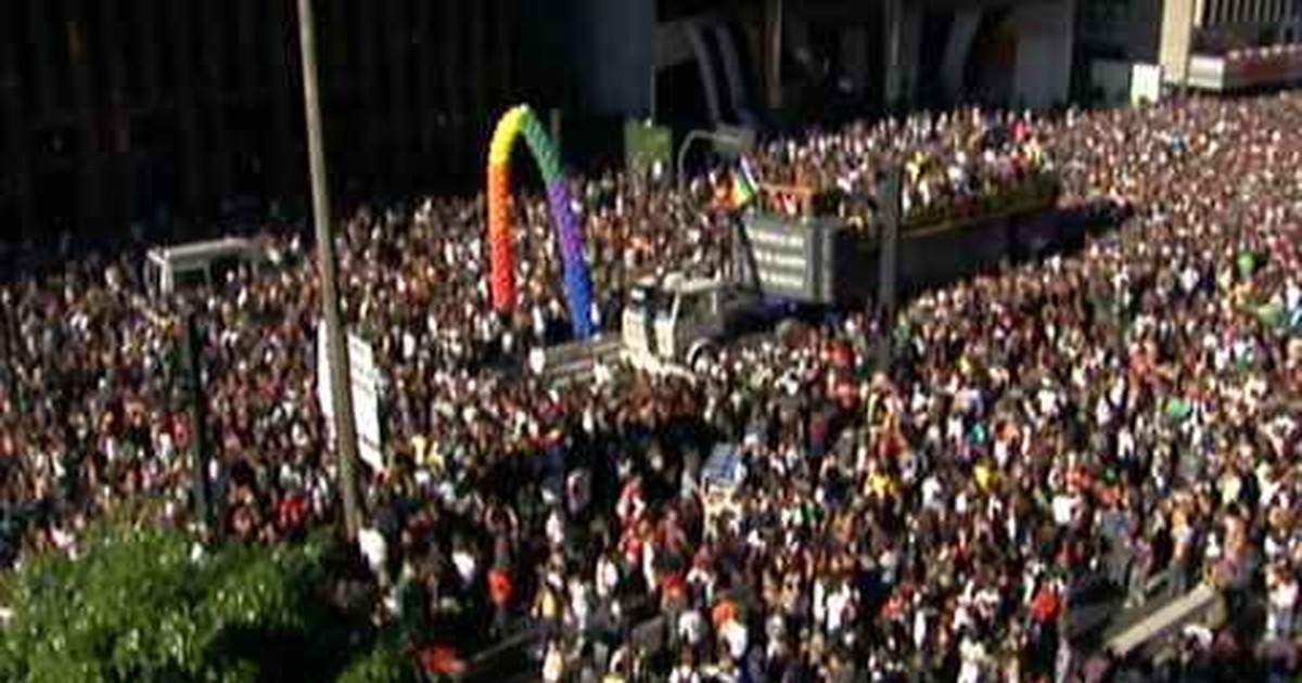 G Parada Gay Reuniu Mais De Milh Es De Pessoas Segundo Organiza O Not Cias Em S O Paulo