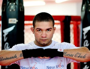 Diego Brandão treino MMA (Foto: Marcos Ribolli / Globoesporte.com)