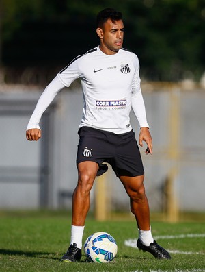 Zagueiro Werley tem sido utilizado pelo técnico Dorival Júnior (Foto: Ricardo Saibun/Santos FC)