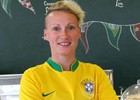 Gringa que viaja sem dinheiro está no Brasil  (Fernando Nunes/Arquivo pessoal)