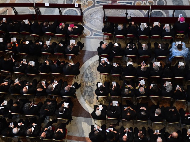 Em toda a Igreja Católica não se celebra missa nessa sexta-feira. É o único dia do ano em que isso não acontece (Foto: Gabriel Bouys/AFP)