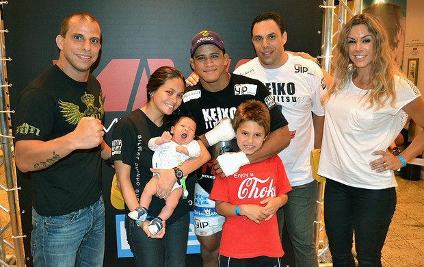 Gilbert Durinho e Joana Prado MMA (Foto: Ivan Raupp)