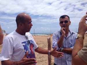 Pai da vítima, Cláudio da Silva Santos, desabafa sobre erros da perícia. (Foto: Natália Souza/G1)