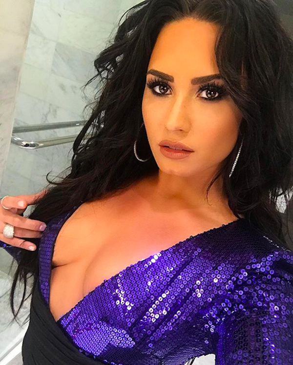 A cantora Demi Lovato (Foto: Instagram)