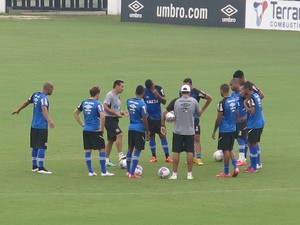 vasco treino time titular doriva (Foto: Edgard Maciel de Sá)
