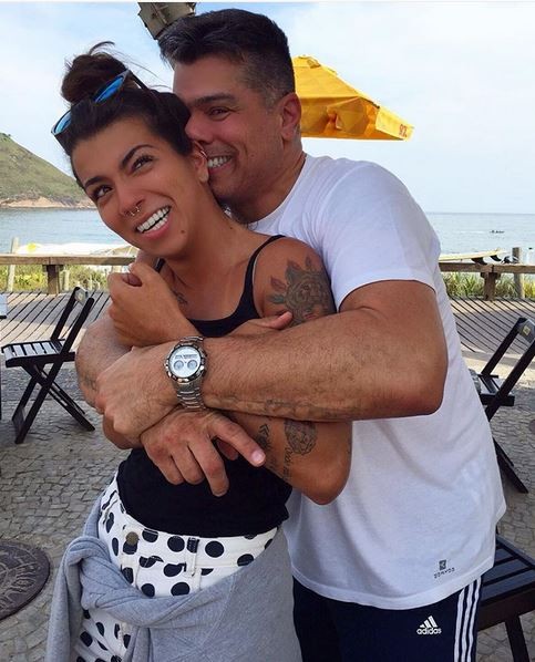 Petra Mattar com o pai Maurício Mattar (Foto: Reprodução/Instagram)