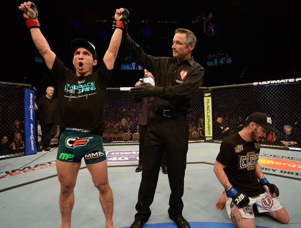 UFC 156 Joseph Benavidez e Ian McCall (Foto: Agência Getty Images)